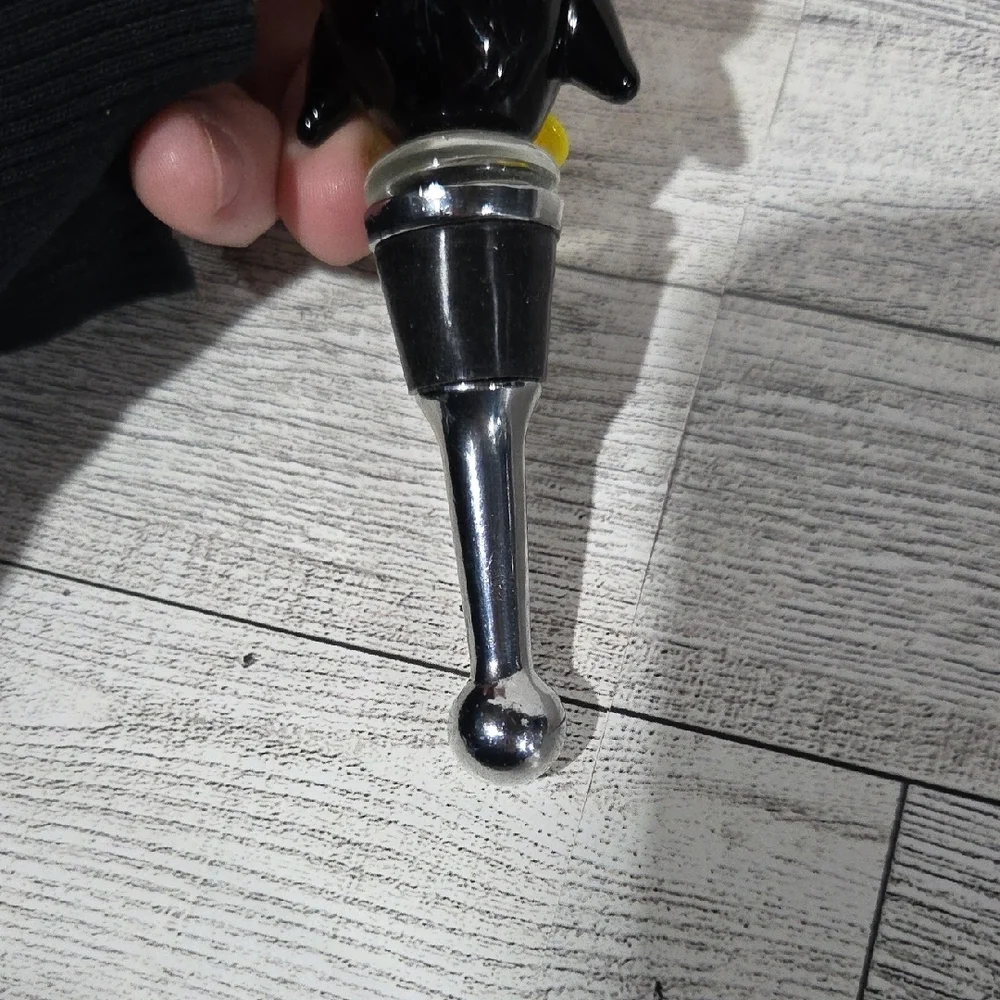 Festive Penguin Wine Bottle Stopper